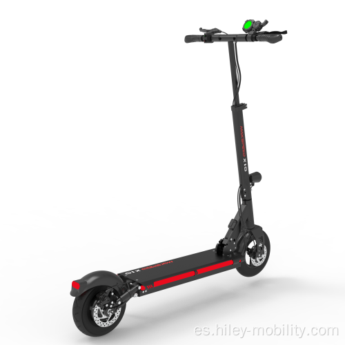 Scooter eléctrico plegable de 10 pulgadas con batería extraíble